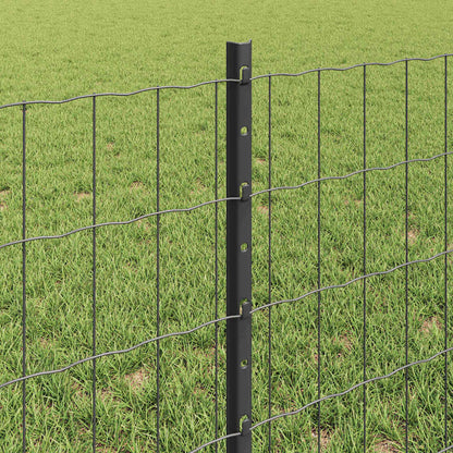 Fence with Post Grey