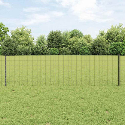 Fence with Post Grey