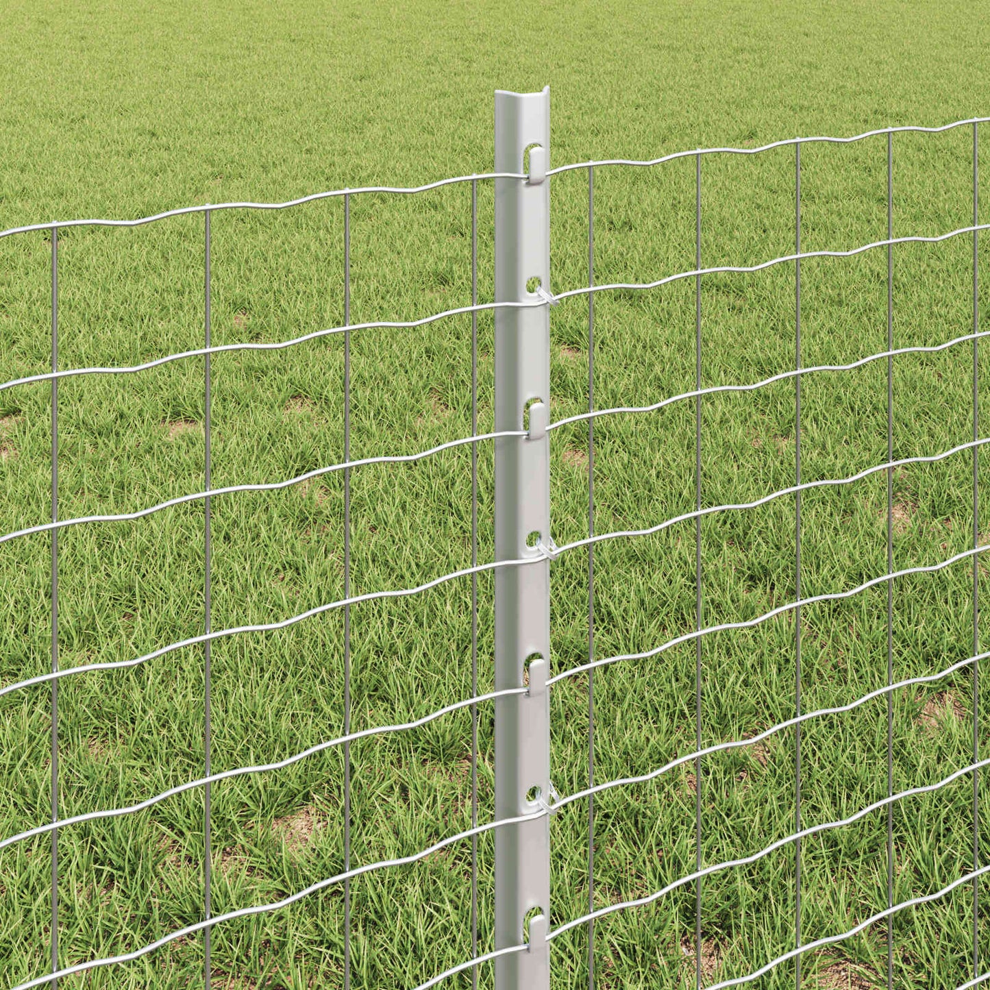 Welded Wire Fence 10 x 0.6 m (W x H) Hot-Dip Galvanised Steel