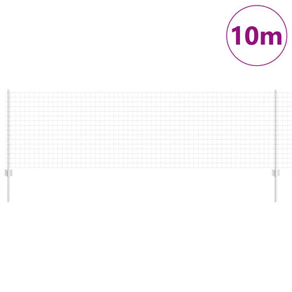 Welded Wire Fence 10 x 0.8 m (W x H) Hot-Dip Galvanised Steel