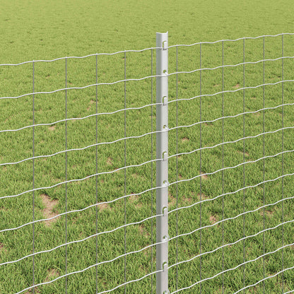 Welded Wire Fence 10 x 1 m (W x H) Hot-Dip Galvanised Steel