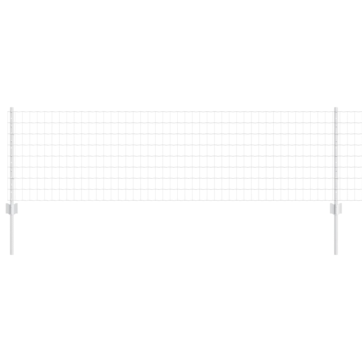 Welded Wire Fence 10 x 0.6 m (W x H) Hot-Dip Galvanised Steel