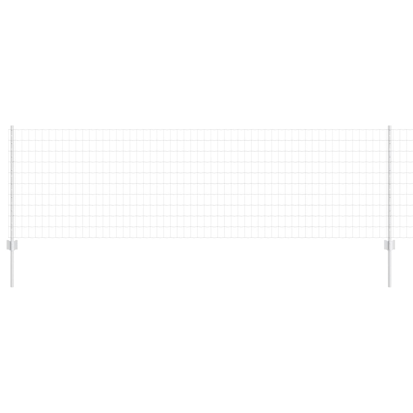 Welded Wire Fence 10 x 0.8 m (W x H) Hot-Dip Galvanised Steel