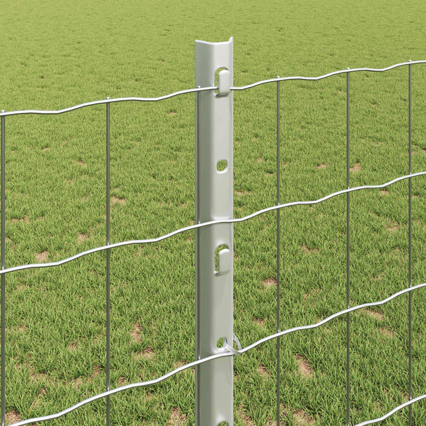Welded Wire Fence 10 x 1.2 m (W x H) Hot-Dip Galvanised Steel