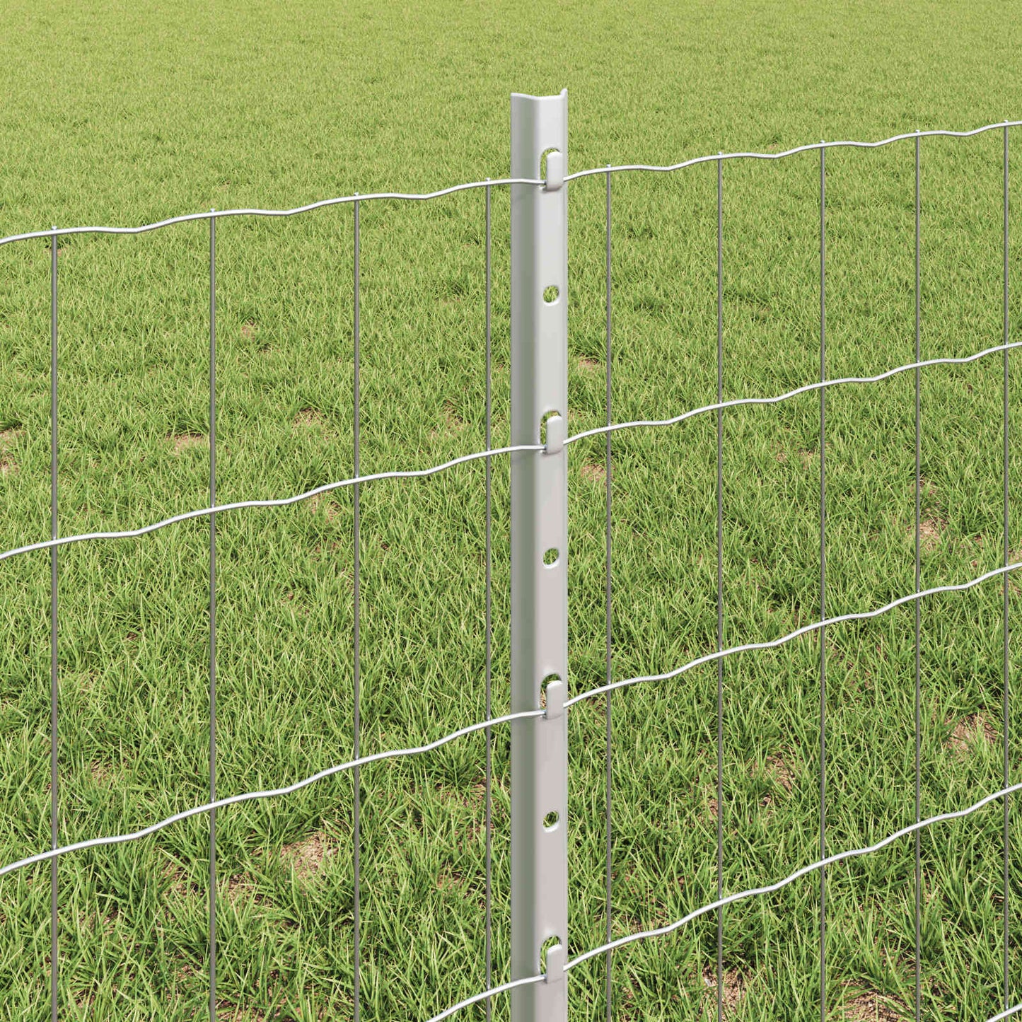 Welded Wire Fence 10 x 0.6 m (W x H) Hot-Dip Galvanised Steel