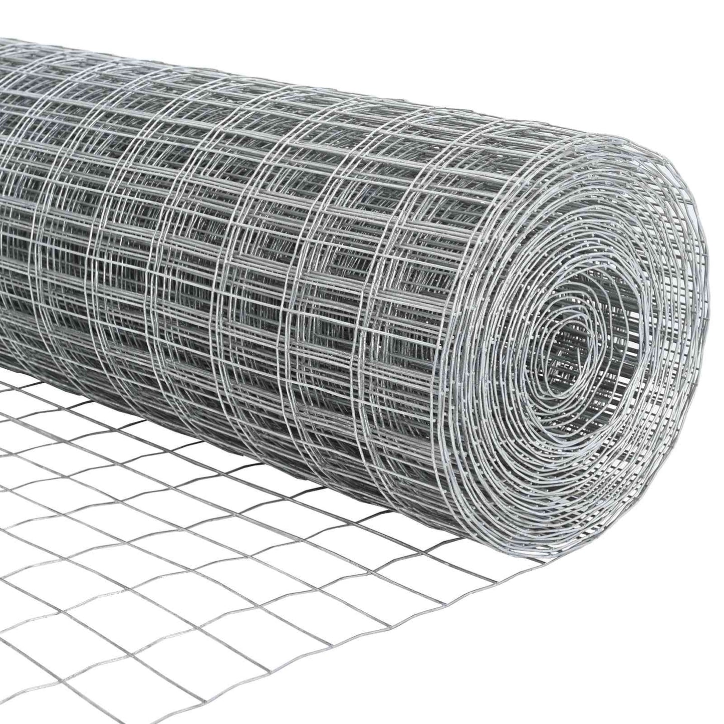 Welded Wire Fence 10 x 0.8 m (W x H) Hot-Dip Galvanised Steel