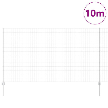 Welded Wire Fence 10 x 1.4 m (W x H) Hot-Dip Galvanised Steel