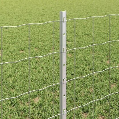 Welded Wire Fence 10 x 0.6 m (W x H) Hot-Dip Galvanised Steel