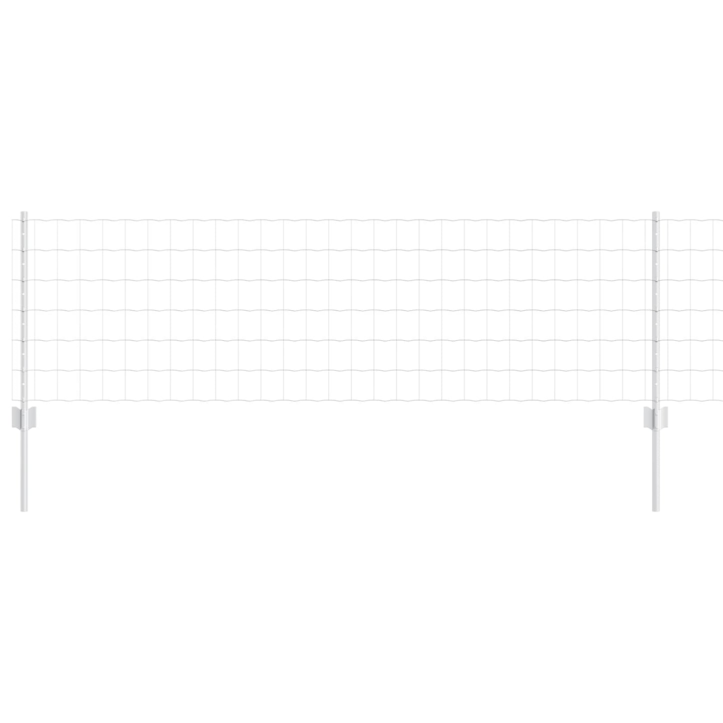Welded Wire Fence 10 x 0.6 m (W x H) Hot-Dip Galvanised Steel