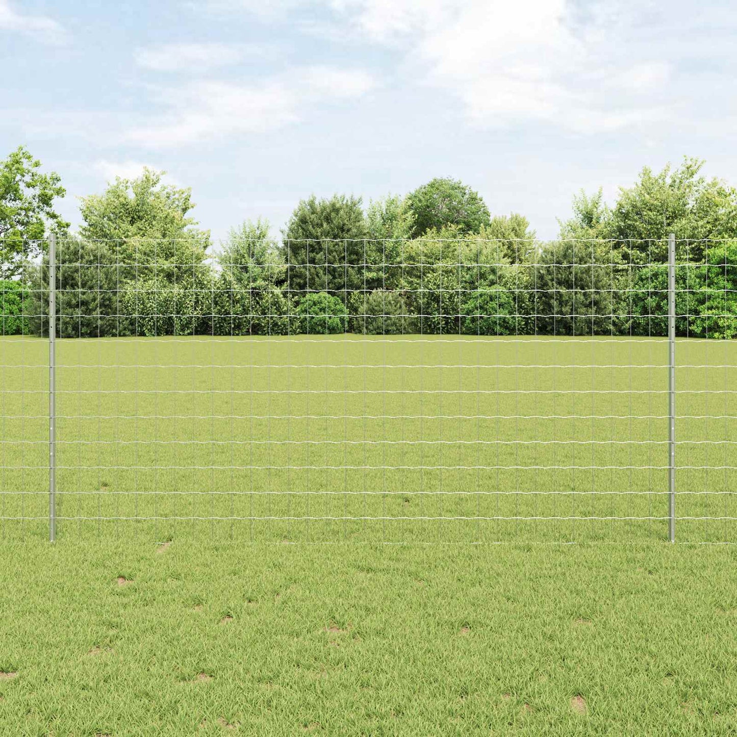 Welded Wire Fence 10 x 1.2 m (W x H) Hot-Dip Galvanised Steel