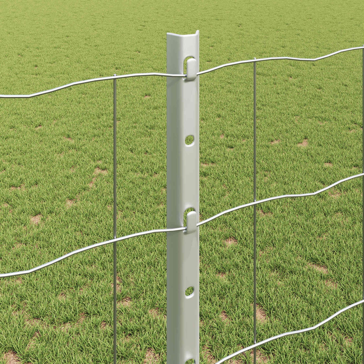 Welded Wire Fence 10 x 1.2 m (W x H) Hot-Dip Galvanised Steel