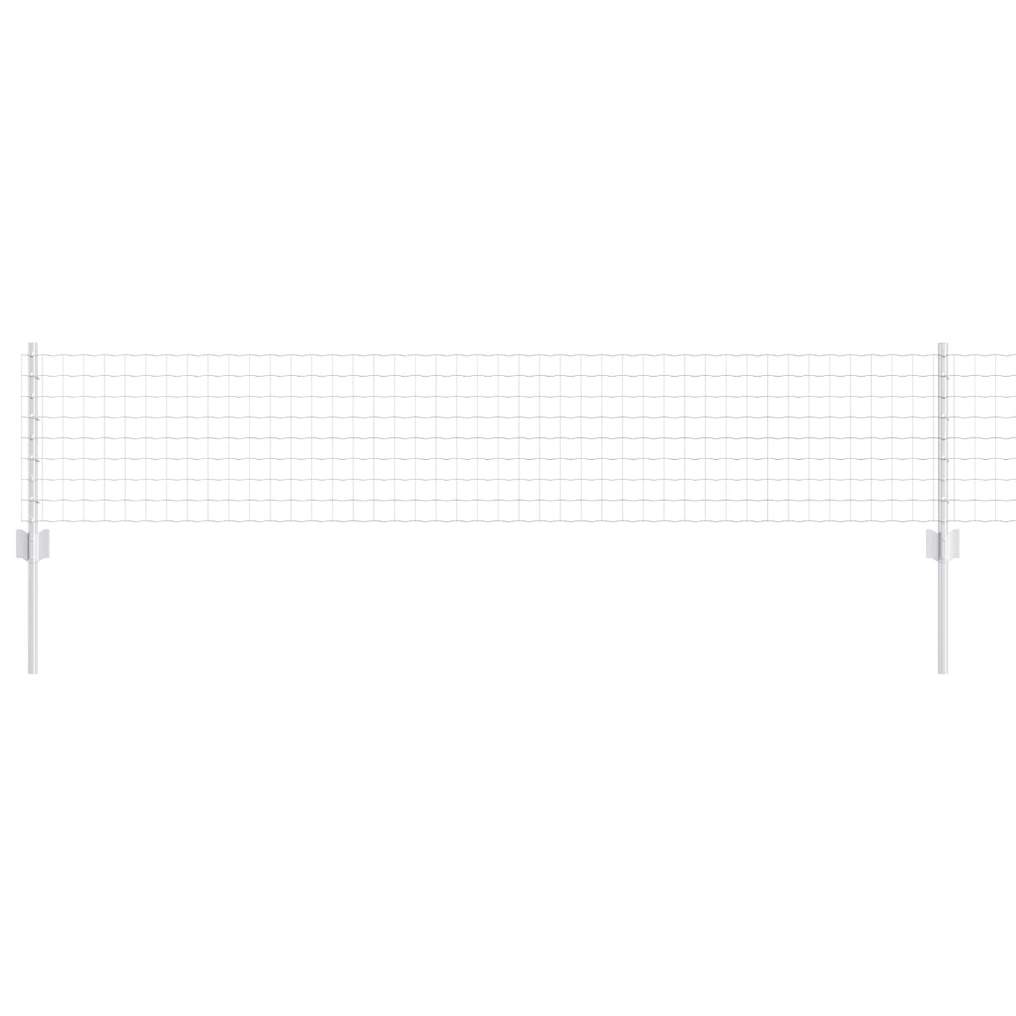Welded Wire Fence 25 x 0.4 m (W x H) Hot-Dip Galvanised Steel
