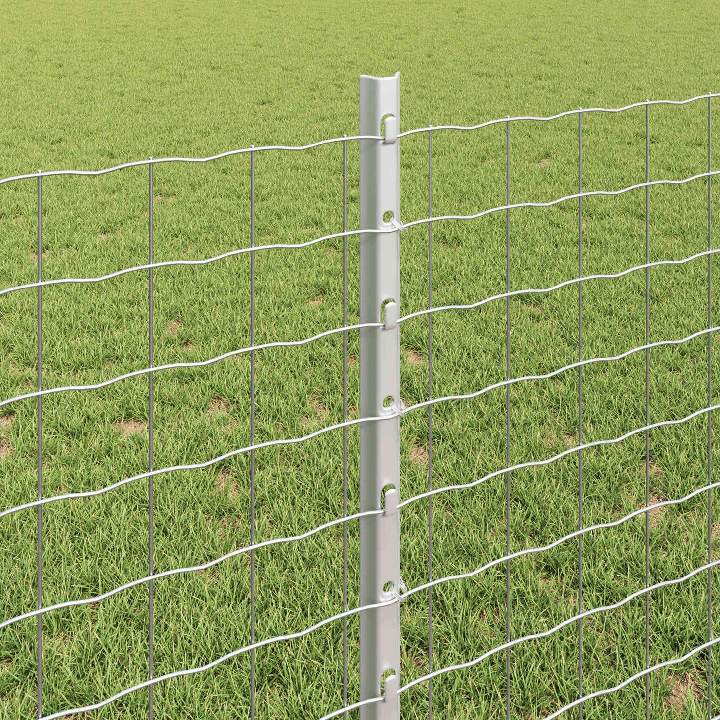 Welded Wire Fence 25 x 0.8 m (W x H) Hot-Dip Galvanised Steel