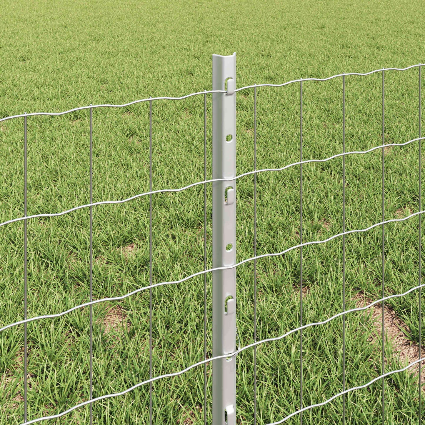 Welded Wire Fence 25 x 0.4 m (W x H) Hot-Dip Galvanised Steel