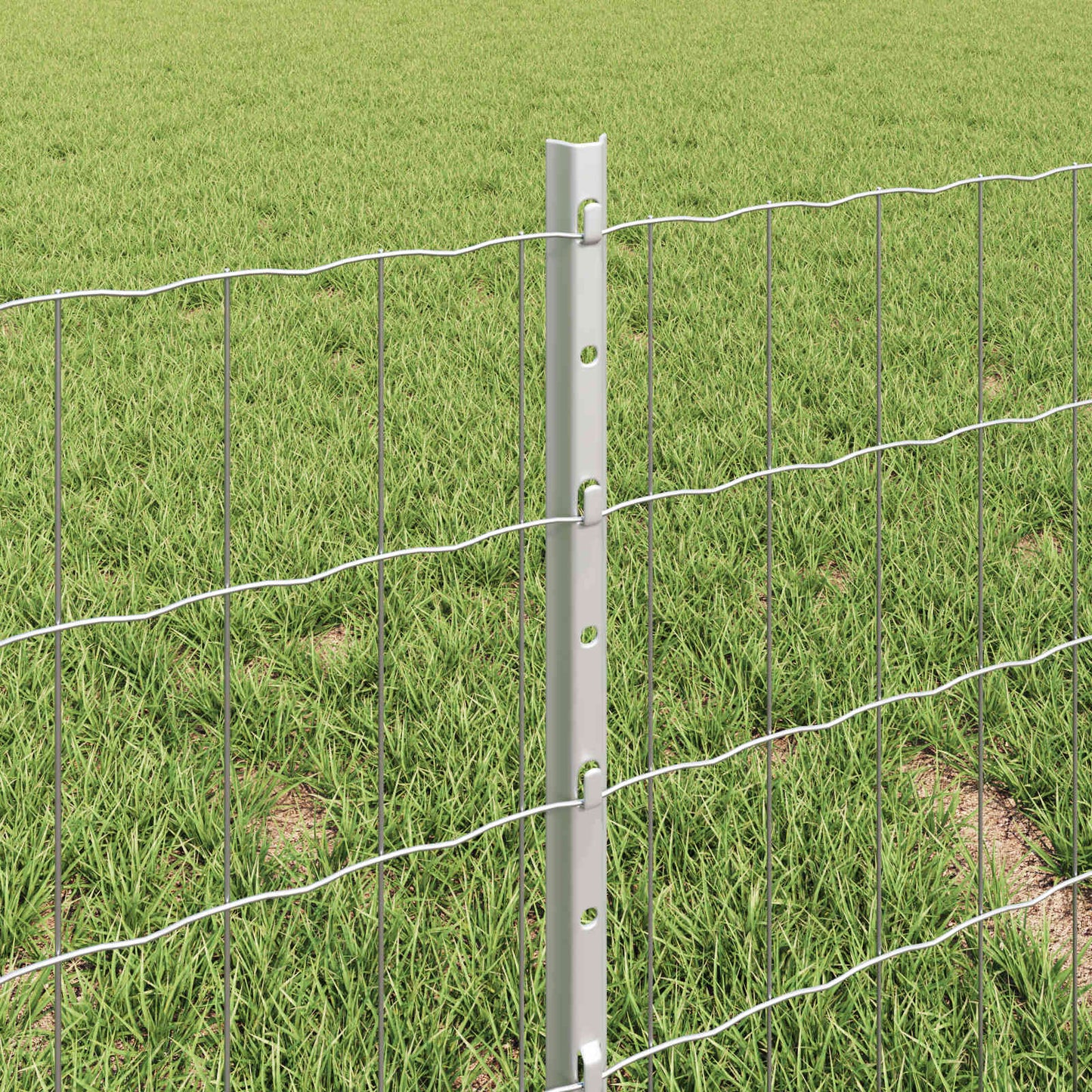 Welded Wire Fence 25 x 0.4 m (W x H) Hot-Dip Galvanised Steel