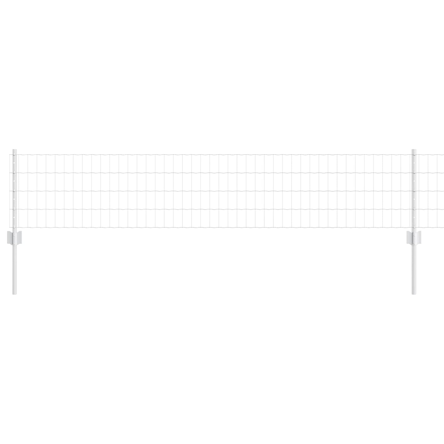 Welded Wire Fence 25 x 0.4 m (W x H) Hot-Dip Galvanised Steel