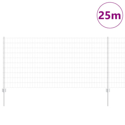 Welded Wire Fence 25 x 1 m (W x H) Hot-Dip Galvanised Steel