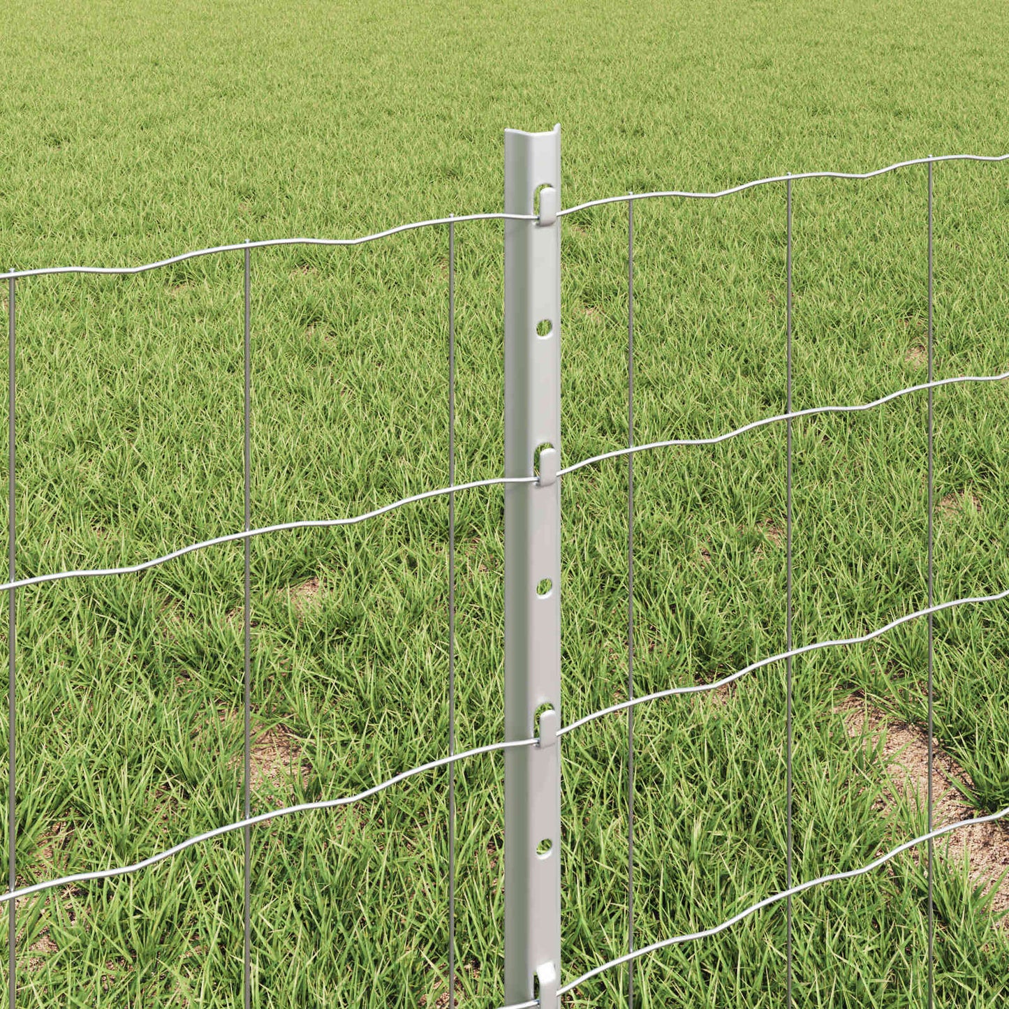 Welded Wire Fence 25 x 0.4 m (W x H) Hot-Dip Galvanised Steel