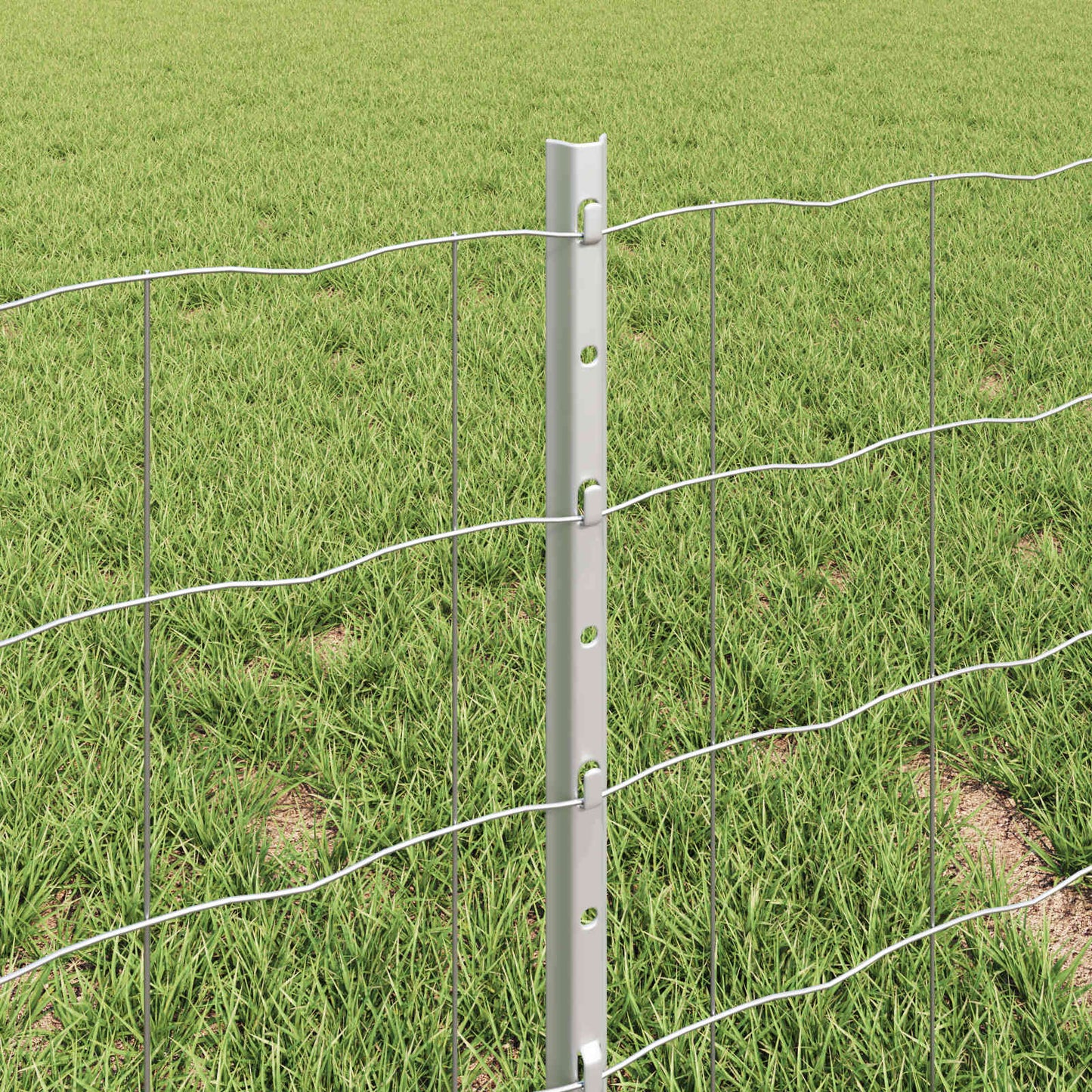 Welded Wire Fence 25 x 0.4 m (W x H) Hot-Dip Galvanised Steel