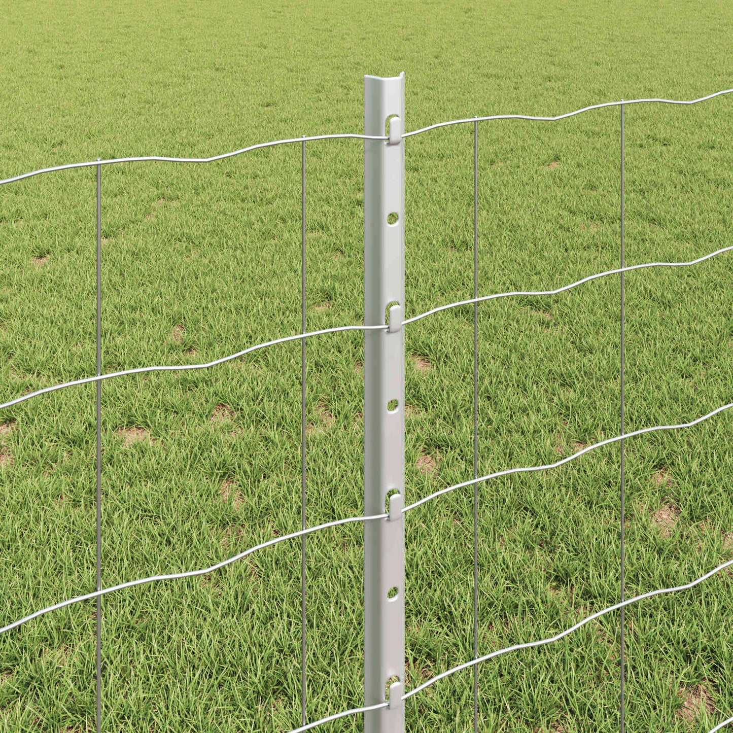 Welded Wire Fence 25 x 0.8 m (W x H) Hot-Dip Galvanised Steel