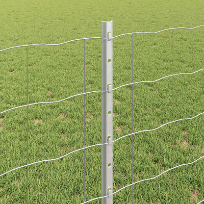 Welded Wire Fence 25 x 0.8 m (W x H) Hot-Dip Galvanised Steel