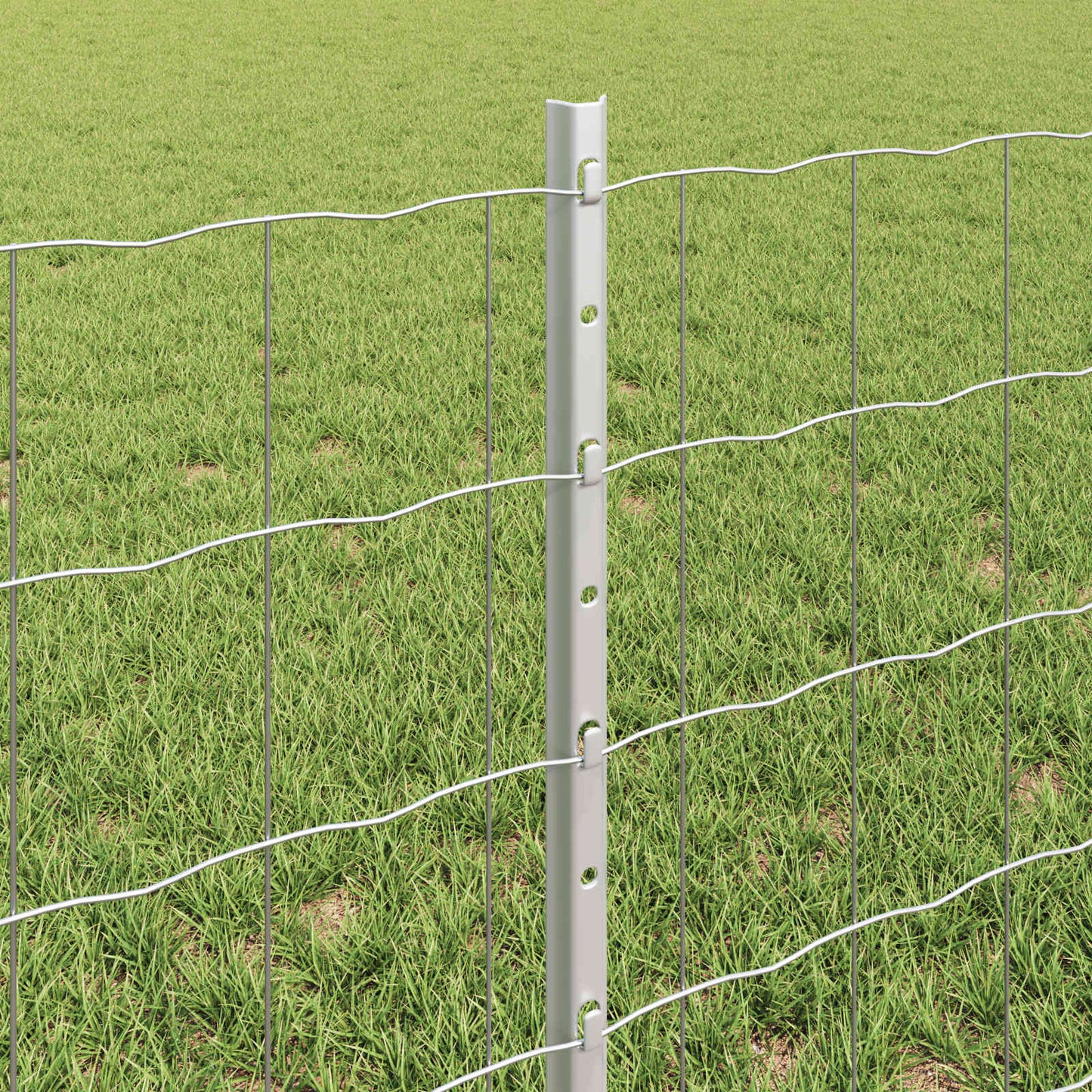 Welded Wire Fence 50 x 0.6 m (W x H) Hot-Dip Galvanised Steel