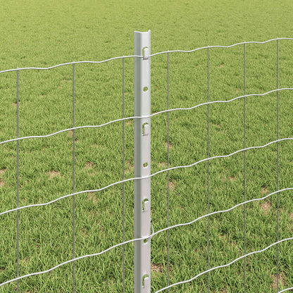 Welded Wire Fence 10 x 0.8 m (W x H) Hot-Dip Galvanised Steel