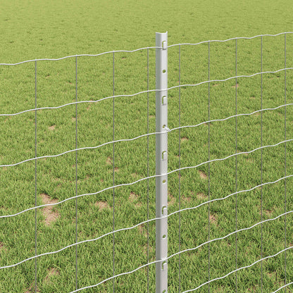 Welded Wire Fence 10 x 1 m (W x H) Hot-Dip Galvanised Steel