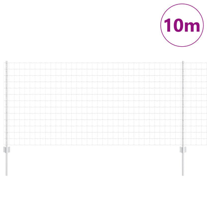 Welded Wire Fence 10 x 1 m (W x H) Hot-Dip Galvanised Steel