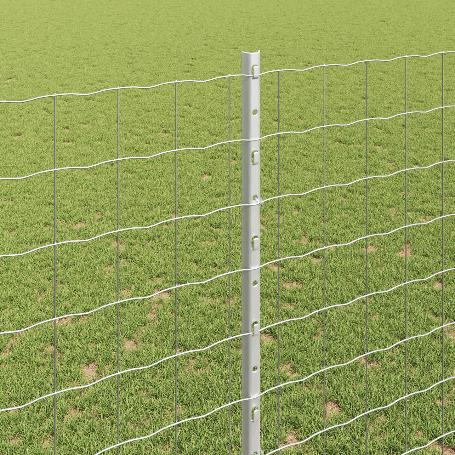 Welded Wire Fence 10 x 1.5 m (W x H) Hot-Dip Galvanised Steel