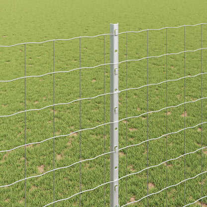 Welded Wire Fence 10 x 1.5 m (W x H) Hot-Dip Galvanised Steel