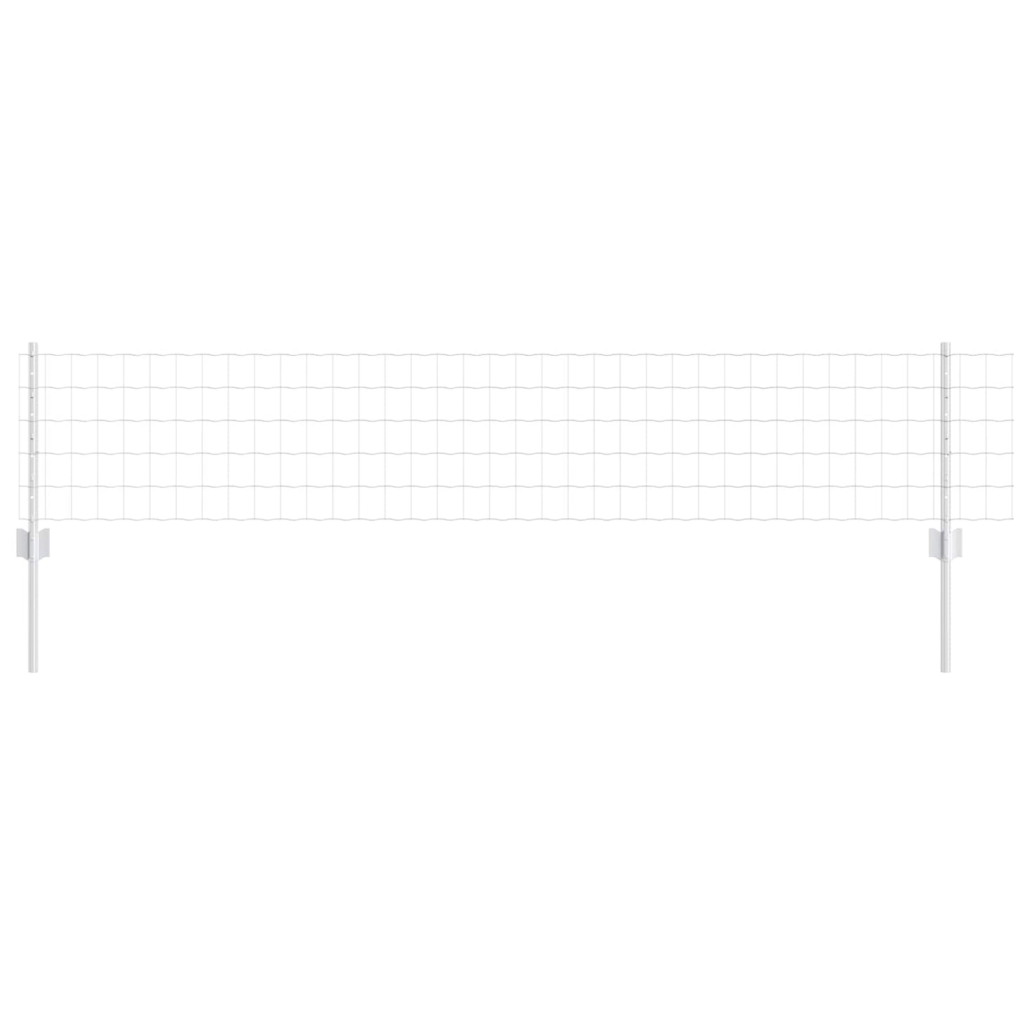 Welded Wire Fence 25 x 0.4 m (W x H) Hot-Dip Galvanised Steel