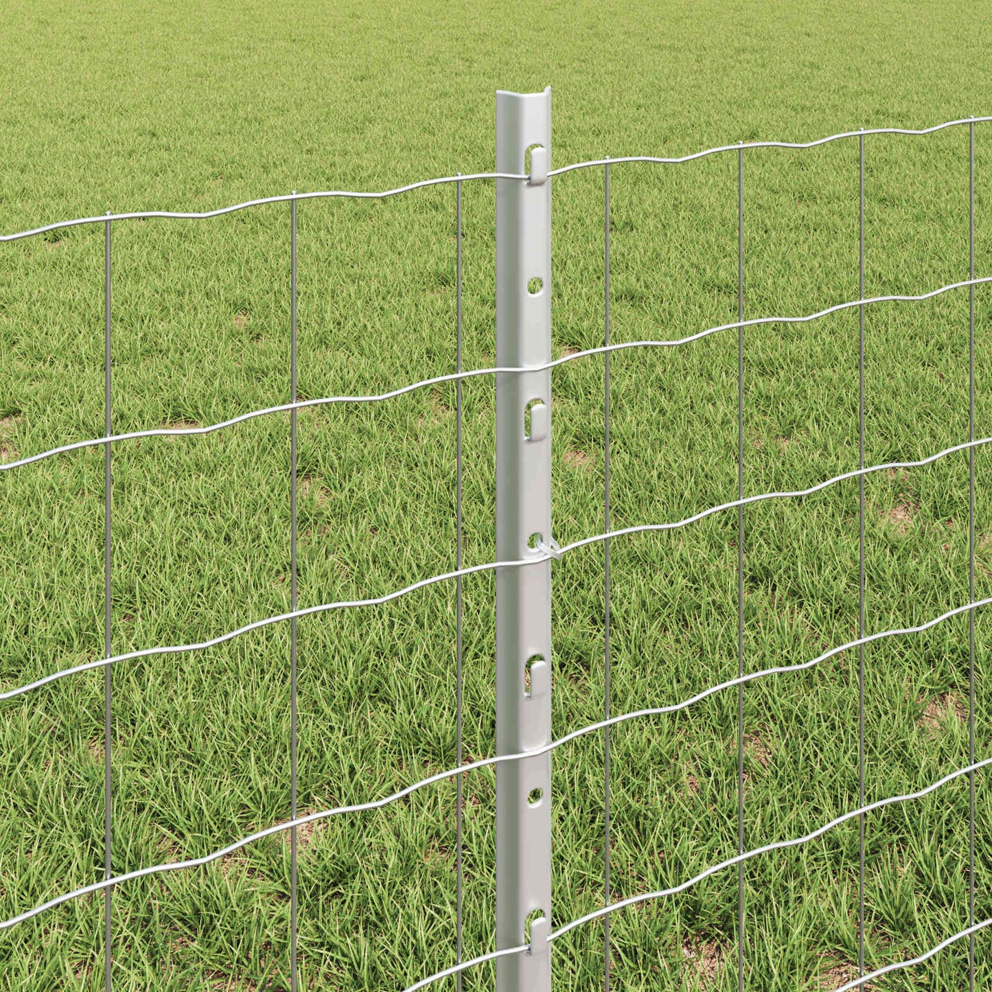 Welded Wire Fence 25 x 0.6 m (W x H) Hot-Dip Galvanised Steel