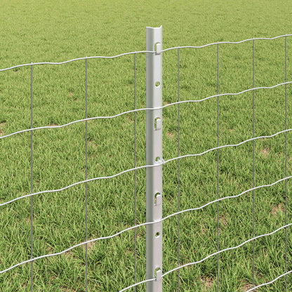 Welded Wire Fence 25 x 0.6 m (W x H) Hot-Dip Galvanised Steel