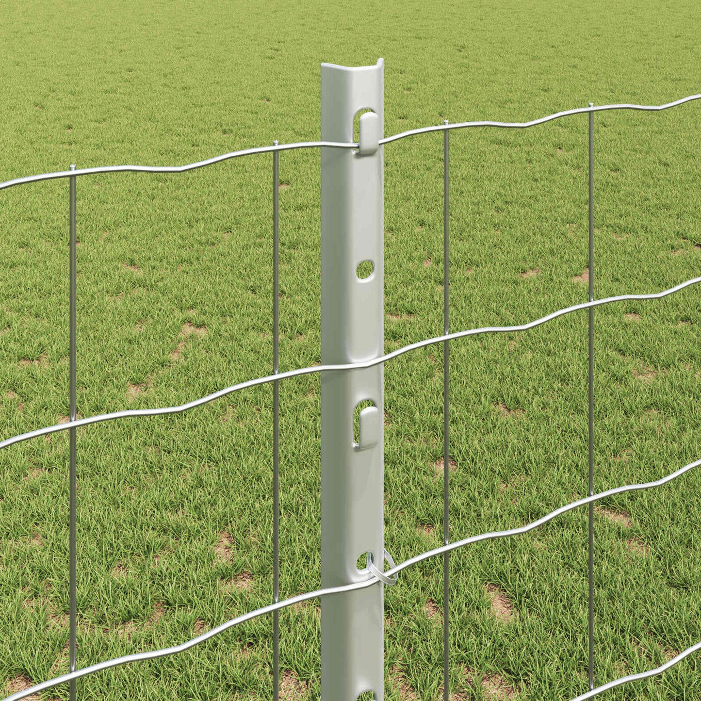 Welded Wire Fence 25 x 1.2 m (W x H) Hot-Dip Galvanised Steel