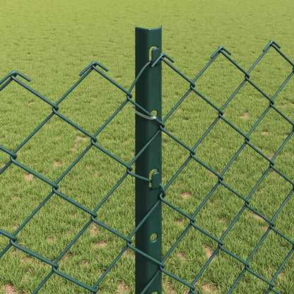 Fence with Post Green