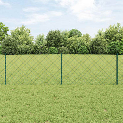 Fence with Post Green