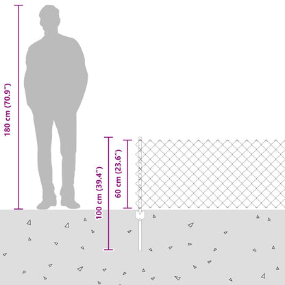 Fence with Post Green
