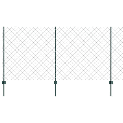 Fence with Post Green