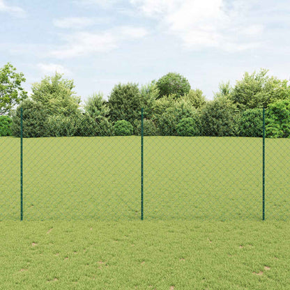 Fence with Post Green