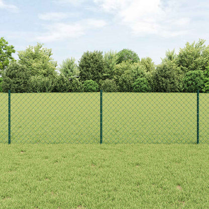 Fence with Post Green
