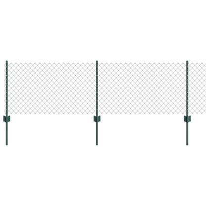 Fence with Post Green