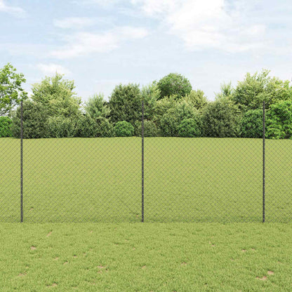 Fence with Post Grey