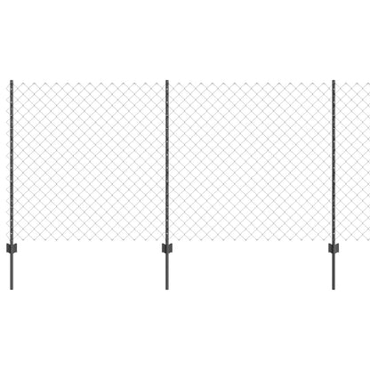 Fence with Post Grey