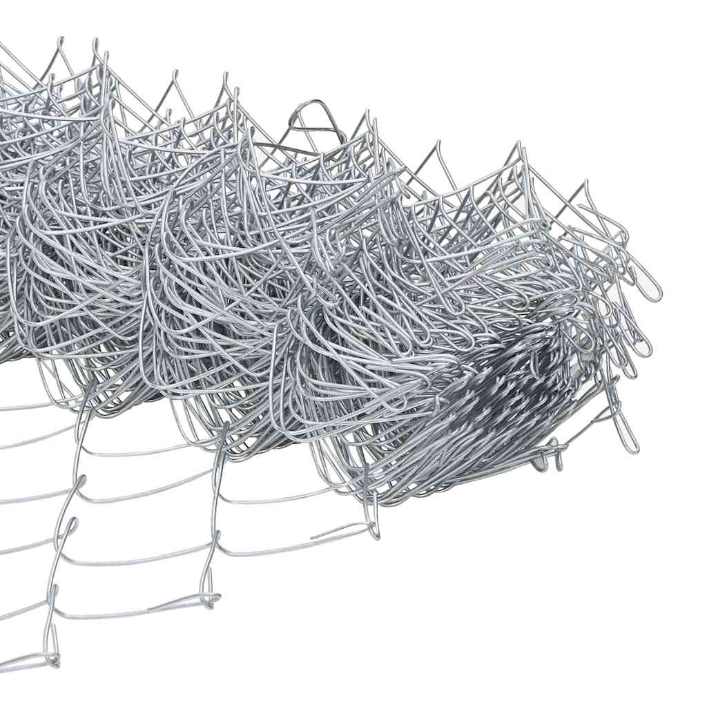 Fence with Post Silver