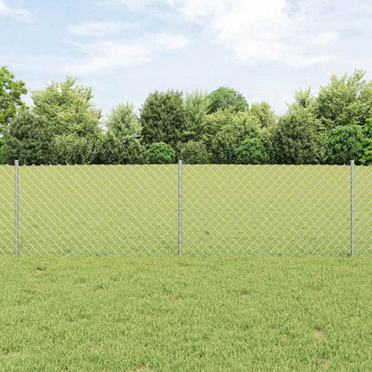 Fence with Post Silver