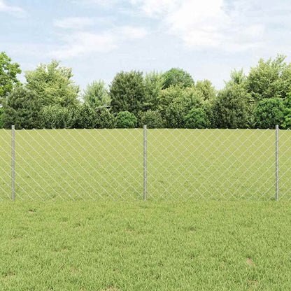 Fence with Post Silver