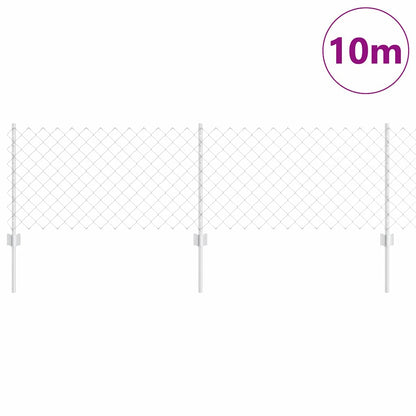 Fence with Post Silver