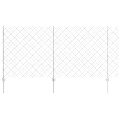 Fence with Post Silver