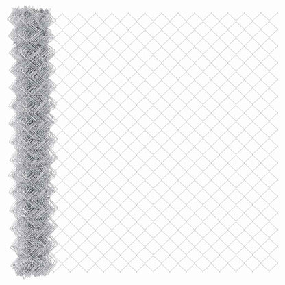 Fence with Post Silver